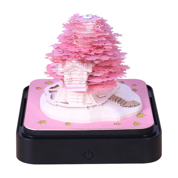 3D Calendar- Omoshiroi Sakura Tree