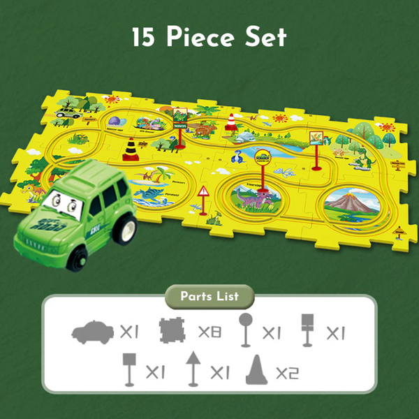 PUZZLERACING™ KIDS CAR TRACK SET