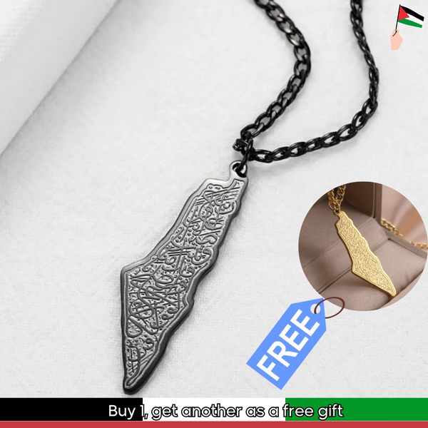 Support Palestine Pendant Necklace